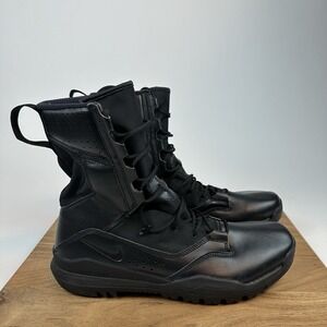 New Mens Nike SFB B2 Black Leather Combat Police Tactical Ankle Boots Size 13‎ M